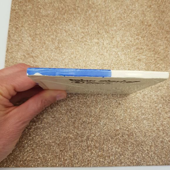 Robin Sterling Art Tile Signed Ceramic  Studio Pottery Night Moon 4.25" Square - Picture 10 of 12